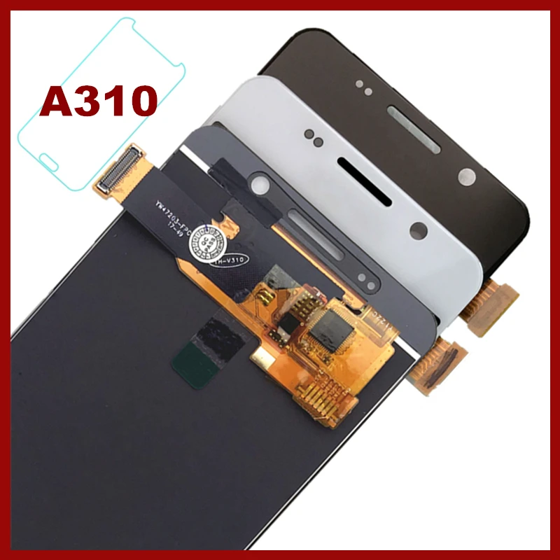 

100% Tested Working for SAMSUNG Galaxy A3 2016 A310 A310F A310H A310M LCD Display Touch Screen Digitizer Assembly Replacement