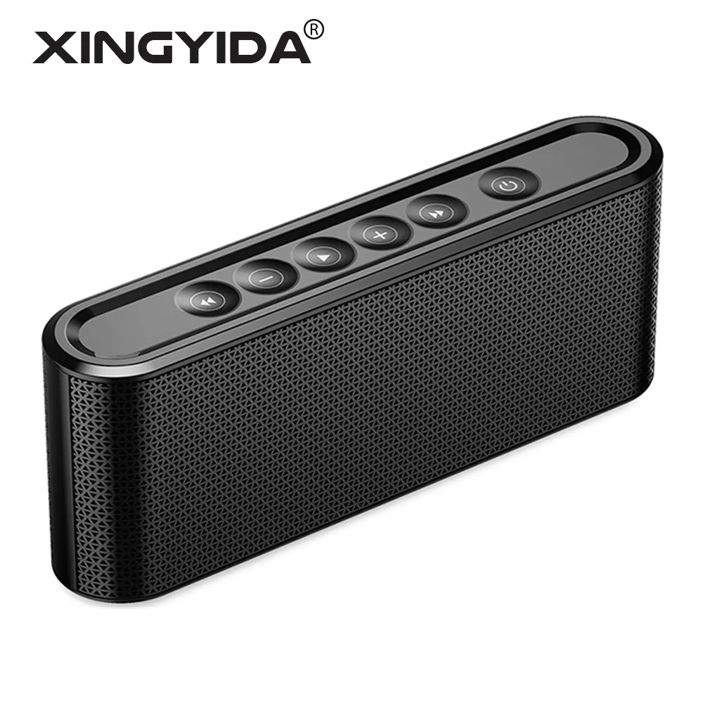 

XINGYIDA Bluetooth Speaker Portable Touch Handsfree caixa de som Wireless Stereo Subwoofer Speakers Support TF AUX Power bank