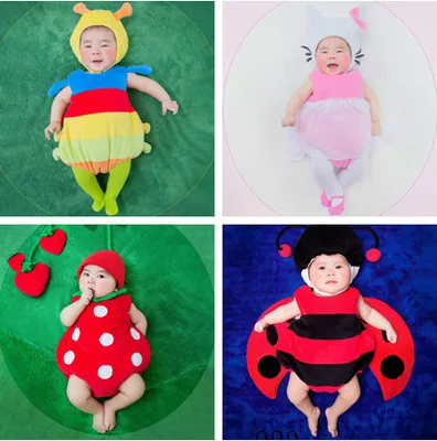 Jane Z Ann Baby Фотография реквизит младенец 4-12 месяцев Фото Костюм для съемок клубника