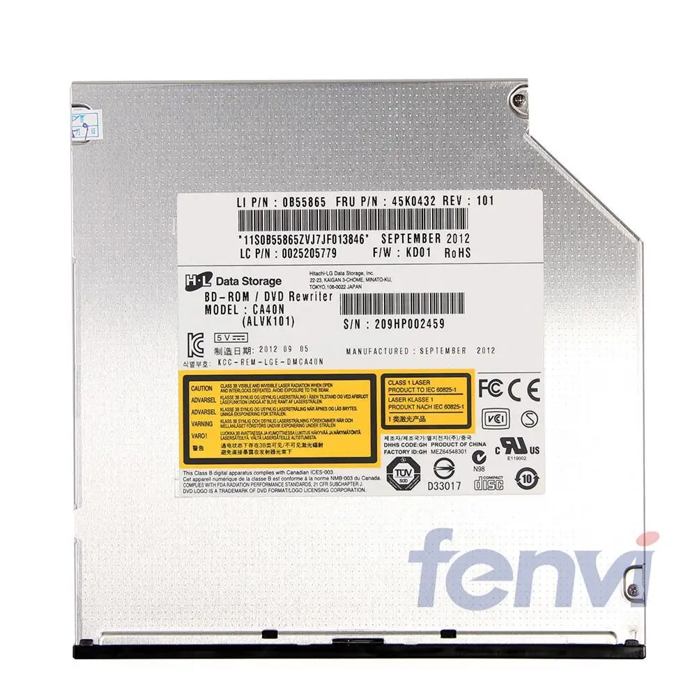 New Slot Load Blu ray BD ROM Drive CA40N Brand new Laptop Internal SATA