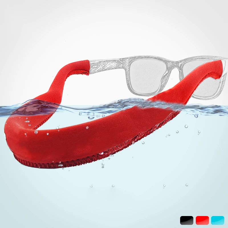 Плавающие эластичные цепочки для очков для дайвинга, плавательные солнцезащитные очки, цепочка для очков, держатель для очков, веревка