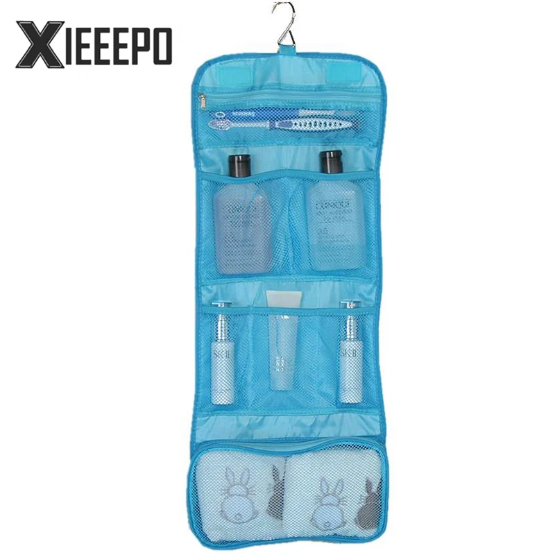 شنقا سفر التجميل حقيبة عالية قدرة سستة حقيبة مستحضرات تجميل حقائب مكياج الضرورات المنظم كيس التخزين حقيبة مستحضرات تجميل