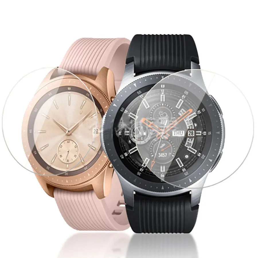 

3Pcs/Lot Tempered Glass Clear Screen Protector for Samsung Watch Active Scratchproof Anti-fingerprint HD 9H SmartWatch Film