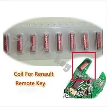 Супер зарядка ключ Ремонт трансформатора индуктивности катушки транспондер чип для дистанционный ключ Renault 5 шт./лот