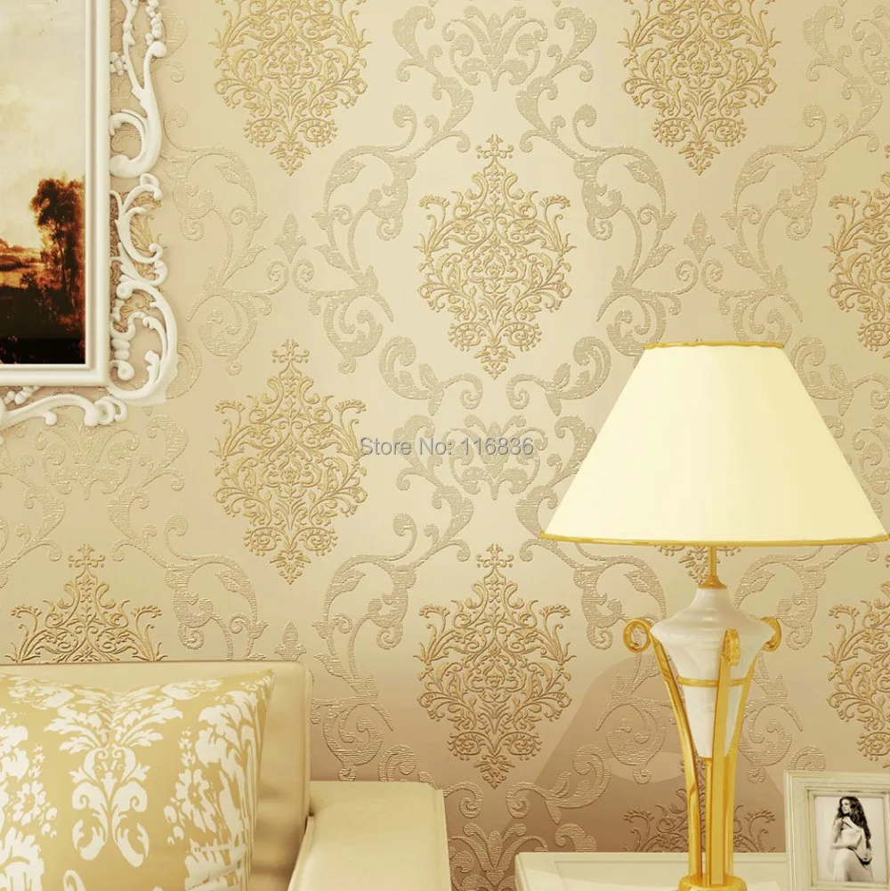 acquista all'ingrosso online beige carta da parati damascata da ... - Carta Da Parati Damascata Vendita On Line acquista all'ingrosso online beige carta da parati damascata da ... - Carta Da Parati Damascata Vendita On Line