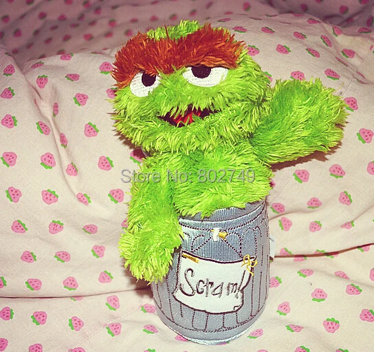 oscar the grouch stuffed animal