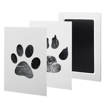 

1Set Baby Handprint And Footprint Ink Pads Paw Print Ink Kits For Babies And Pets