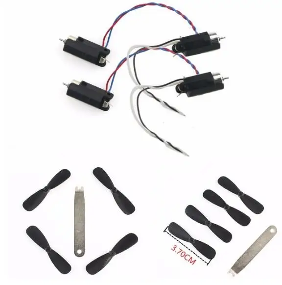 JJR/C JJRC H49 H49WH Spares Parts Motor Engine CW/CCW motor + blades