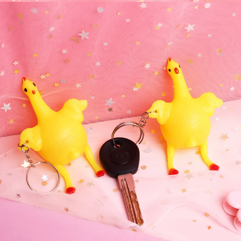 Сжимаемые игрушки анималы Kawaii Jumbo антистресс сжимаемые Игрушки Куриные яйца
