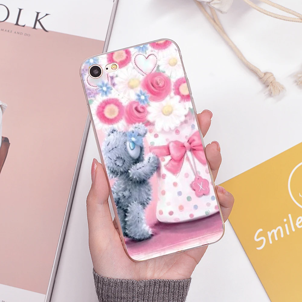 Силиконовый чехол для телефона 6plus Tatty Teddy Me To You Bear мягкие чехлы iPhone 5s 6s 7 8plus XR XS XSMAX