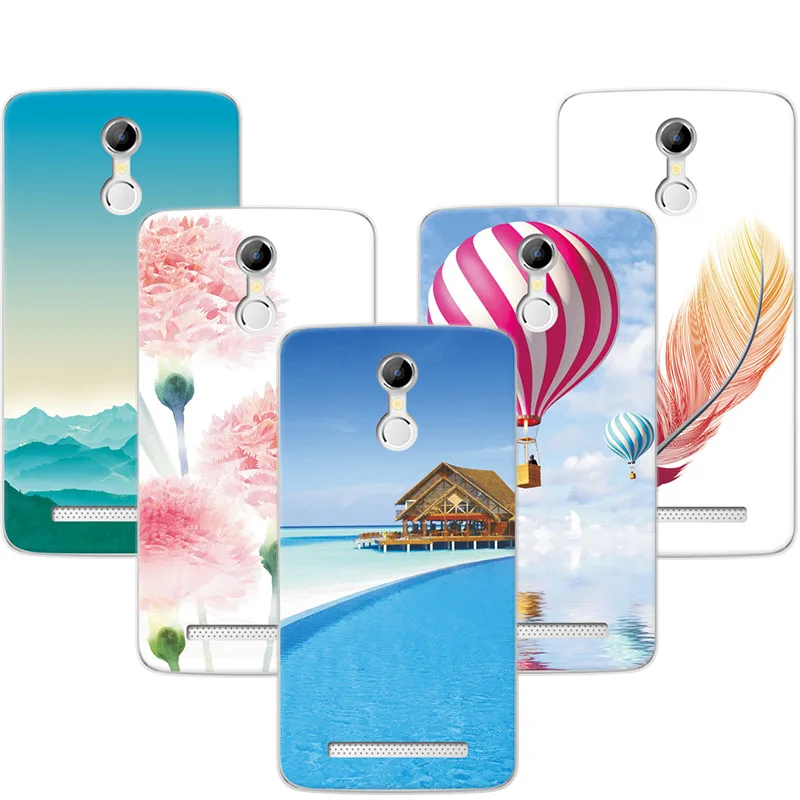 

Exotic Natural Landscape Soft TPU Phone Case For Homtom HT17 Back Cover Silicone For Homtom HT 17 Capa Fundas Shell 5.5" Inch