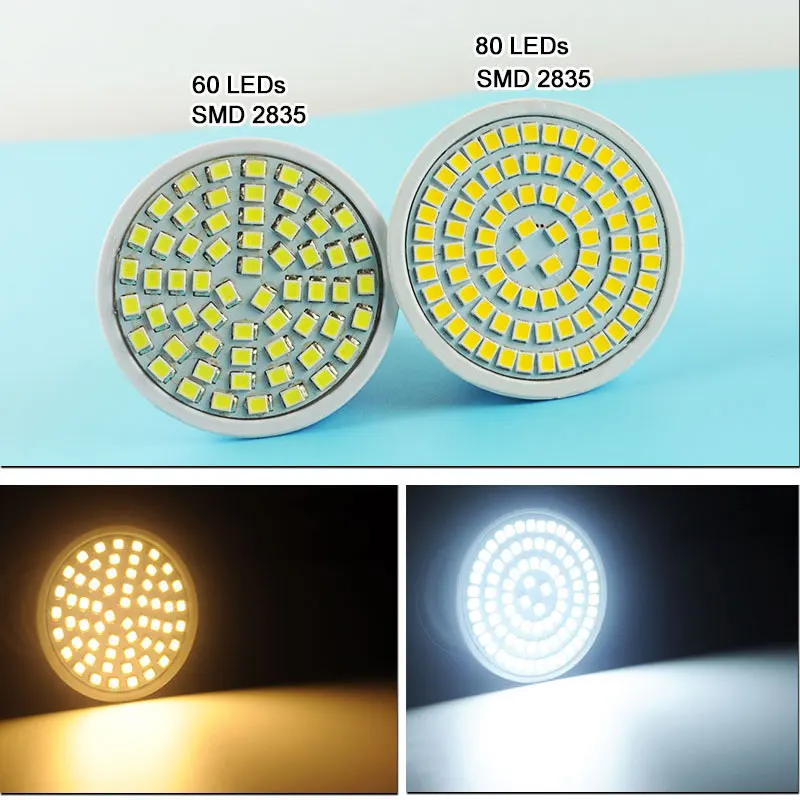 LED Spot Light MR16 GU10 E27 E14 LED Bulb 220V 110V 12V LED Lamp 5W 6W 8W Ampoule Bombillas Lampara Lampada LED Spotlight GU5.3