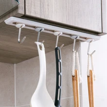 Домашний без перфорации шкаф Топ Крюк шкива липкий кухонный настенный подшипник кухонная посуда крепкий крючок