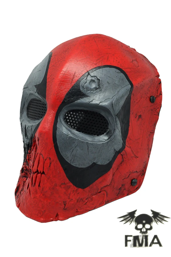 Fma Halloween Mask Plastic Barbed Wire Mask Skull King Tb579 Helmet Free Shipping King Skull King Mask Aliexpress