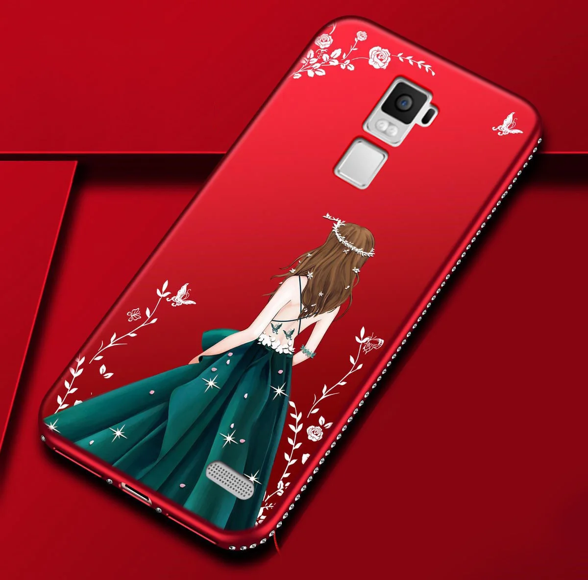 Для oppo r7 плюс Чехол 3D роспись богиня горный хрусталь Мягкий силиконовый чехол для