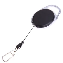 Mini Protable Adjustable EDC Telescopic Spring Type Keychain Key Ring for Outdoor Sports Tools Camping Hiking Keys Travel Kits