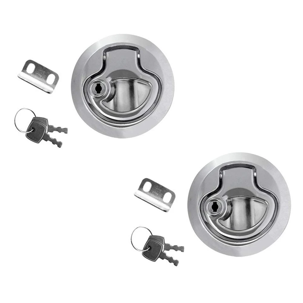 

Zinc alloy floor lift Inlet handle for boat deck hatch lifter door lock used on access doors/Koeder fountain pods/hatches/drawer