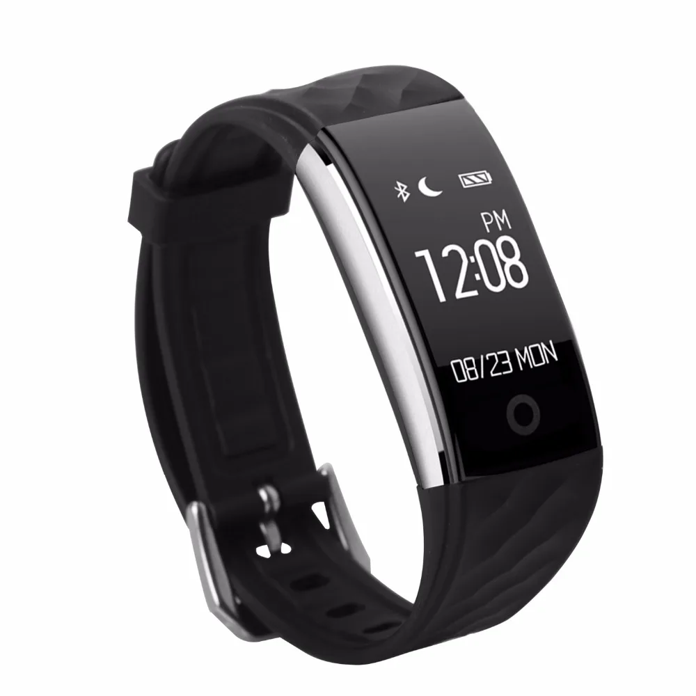 Cawono Bluetooth S2 Смарт Фитнес трекер монитор сердечного ритма IP67 Водонепроницаемый