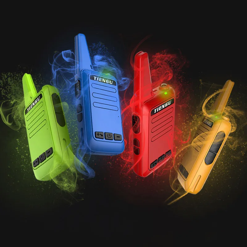 2 pcs C1 minum mini walkie talkie USB charger 5 watt anak-anak radio dua arah K cara stasiun walkie-talkie handphone interkom