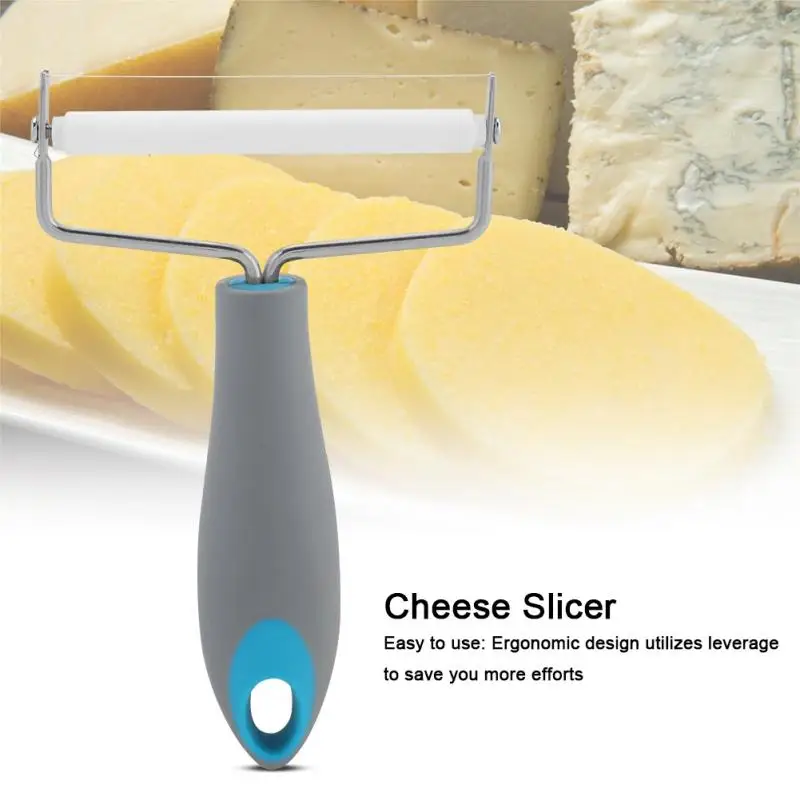 

304 Stainless Steel Cheese Fruit Cutter Slicer Grater Knives Peeler Wired Cheese Butter Cutter Kitchen Tools