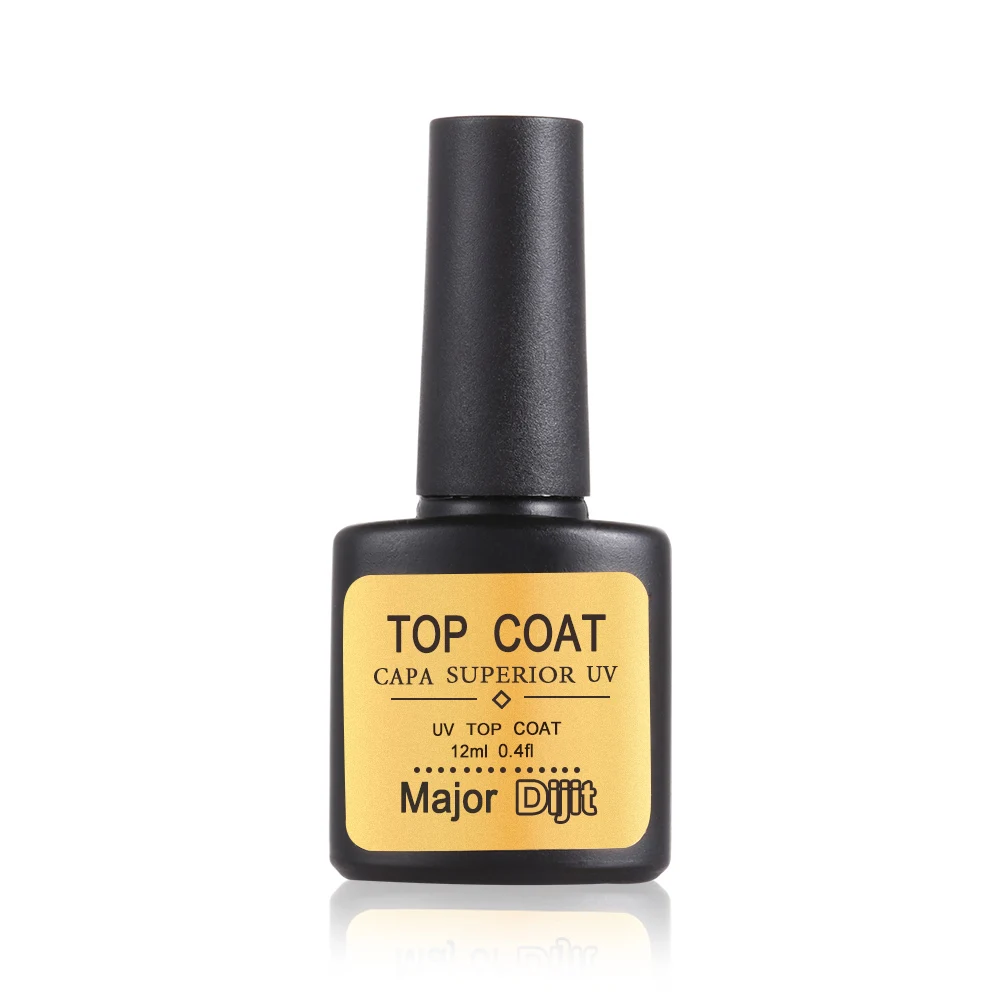 12ml Top Coat Gel Base Coat Primer UV Led Nail Polish Soak Off Manicure Nail Varnish Long Lasting LED UV Nail Gel Lacquer