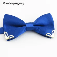 Mantieqingway, яркие цвета, для мальчиков/бантики для девочек, брендовые, из полиэстера, с бантом, Детские деловые костюмы, черный галстук-бабочка, смокинг для свадебной вечеринки