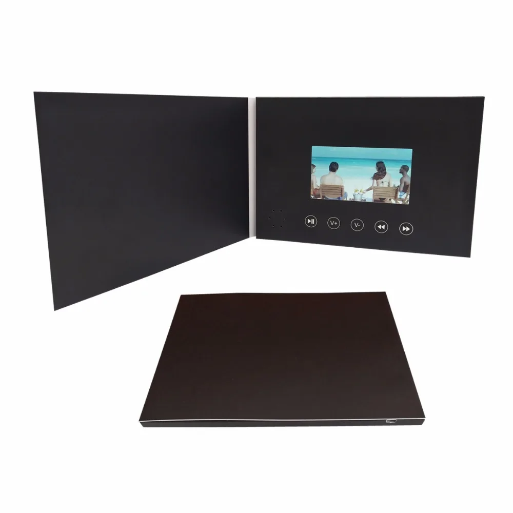 

4.3inch New Video Brochure Cards for Presentations Digital Advertising Player 4.3 inch Screen Video Greeting