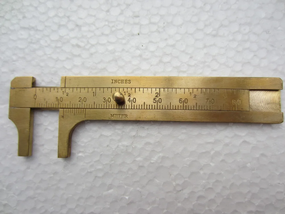 Wholesale Brass Caliper Double Scale Slide Caliper Rule Vernier