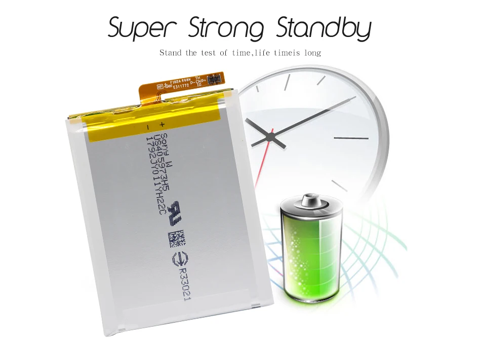 SONY LIS1618ERPC телефон Батарея 2300 ма-ч для Xperia XA F3111 F3112 E5 ...