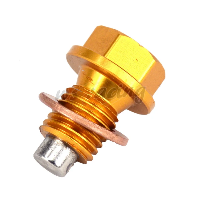 M10x1.25 CNC Motorcycle Billet Frame Oil Drain Plug Bolt For