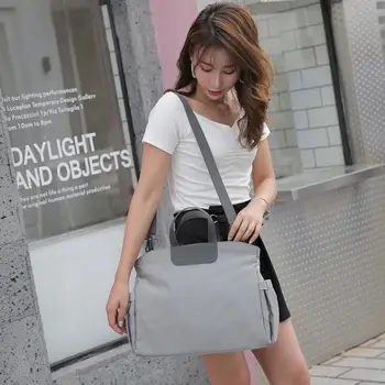 

Large Capacity 2-Way Single Shoulder Mummy Maternity Bag Stroller Handbag Outdoor Travel bag for Baby Care Stroller Accesseries