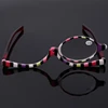 Hot! Magnifying Glasses Makeup Cosmetic Reading Glass Folding Eyeglasses +1.5+2.0+2.5+3.0+3.5+4.0 ► Photo 3/6