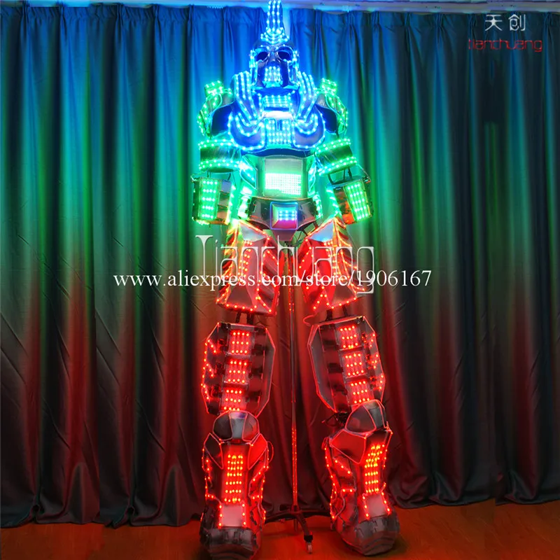  Stilt man LED Robot1