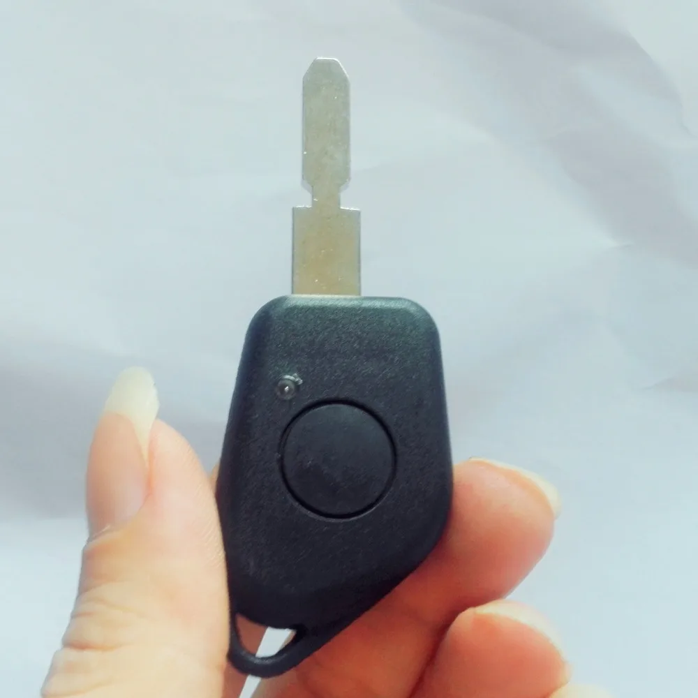 

New Replacement Car Key Case Shell Fit For Peugeot 406 1 Button Remote Key Blank Cover Fob Uncut Blade