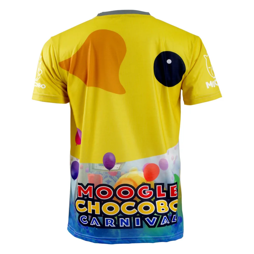 FF15 Final Fantasy XV Cosplay T-shirt Moogle Chocobo Costumes Noctis Lucis Caelum Carnival Shirts Men Short Sleeve Tops Tees