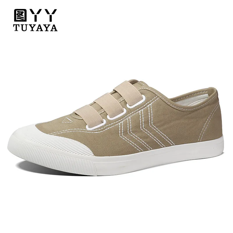 

Sneakers Men 2019 New Casual White Sneakers Men Canvas Shoes Lace Up Brand Fashion Men Flats Espadrilles Chaussure Homme