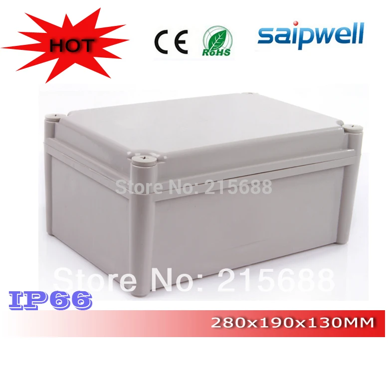 

High quality Waterproof Electronic Plastic Case ip66 280*190*130mm DS-AG-2819