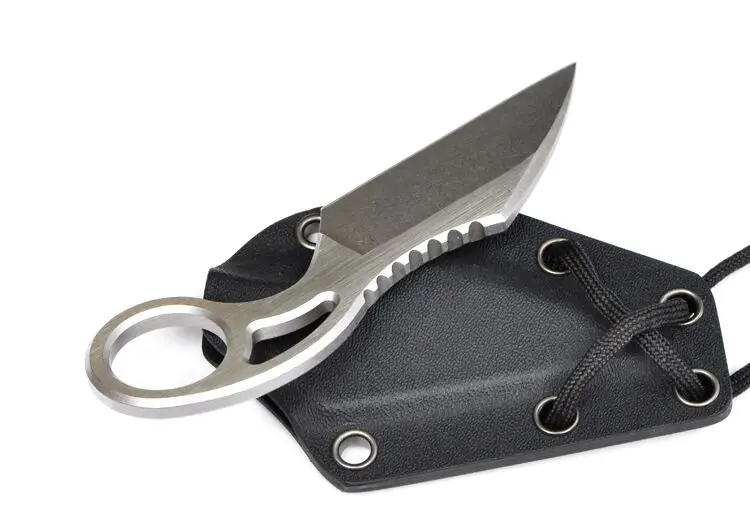 

karambit knife 440C blade K sheath EDC Tool outdoor Tactical knife camping survival exploration pocket knife