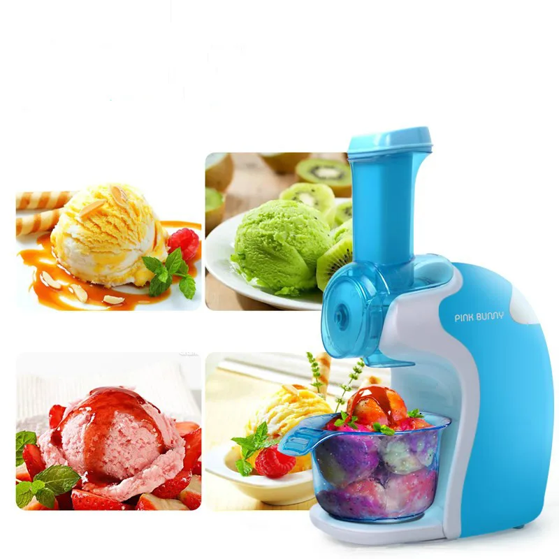 

Full automatic electric ice cream machine household mini DIY soft icecream maker Cold Frozen Fruits dessert drink dispenser EU