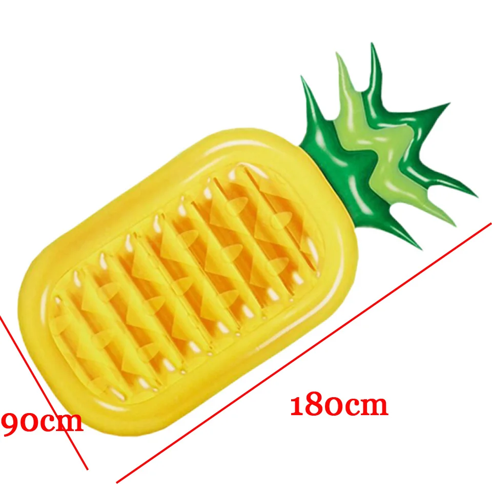 Pineapple Swimming Pool Floats Air Mattress Inflatable Adult Kids Beach Bed Buoy Floating Island Water Boat Toy Summer Party Fun|pineapple pool