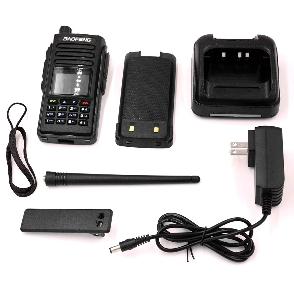 Baofeng DMR DM 1702 (GPS) цифровая рация VHF UHF Двухдиапазонная 136 174 и 400 470 МГц двухкратная