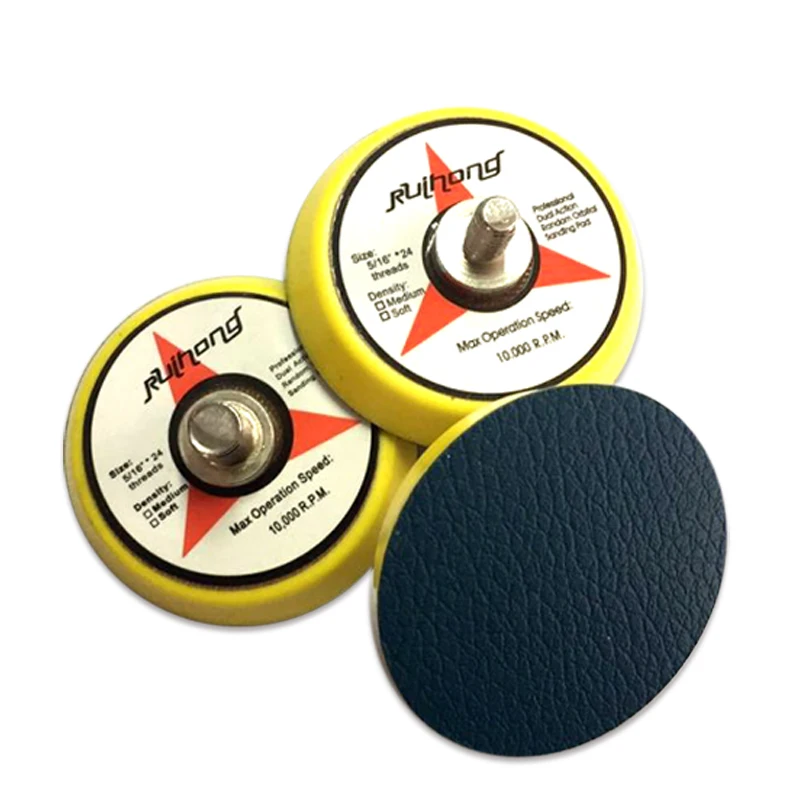 

2 Inch PSA Vinyl M6 & 5/16"-24 Thread Sanding Backup Pad Self-adhesive for Grinding and Polishing Power Tools Accessories