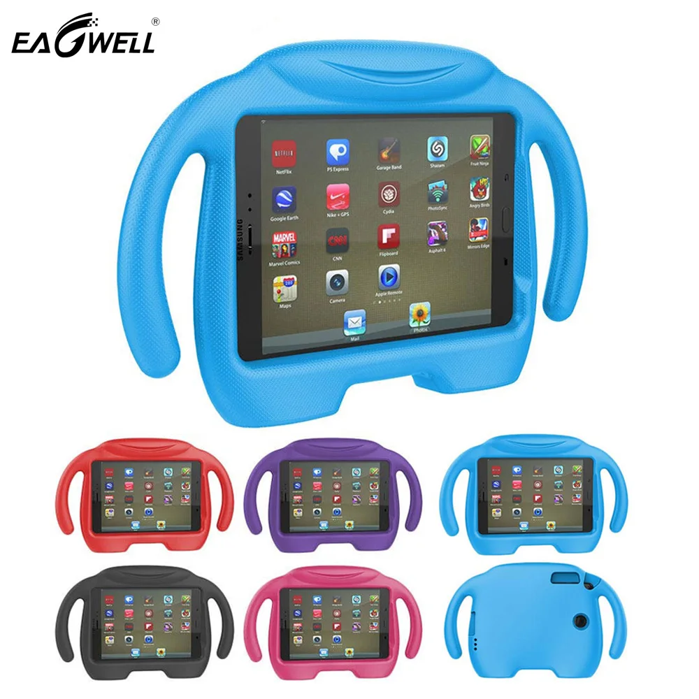 

Kids EVA Shockproof Case For Samsung Galaxy Tab A 8.0 inch T350 T355 Children Handle Stand Cover Tablet Protective Foam Case
