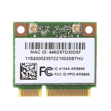 AR9285 AR5B95 Беспроводной 802.11b/g/n Половина мини PCI-Express Wi-Fi карты для lenovo