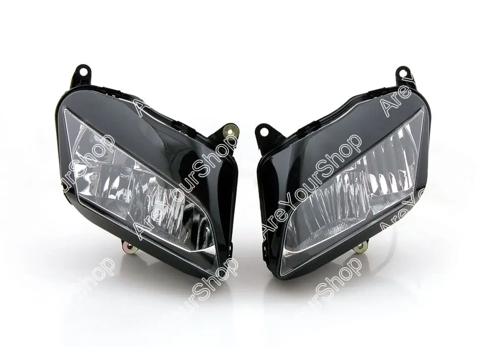 

Areyourshop Motorcycle Headlight Headlamp Assembly Replacement Driving Fog Spot Moto Head Light for Honda CBR600RR 2007-2012