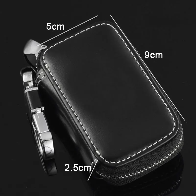 

Car Key Holder For Land Rover A9 Discovery 2 3 4 Sport Evoque Freelander 2 Ir3 Rang Rover Sport Leather Wallet Keychain Bag Case