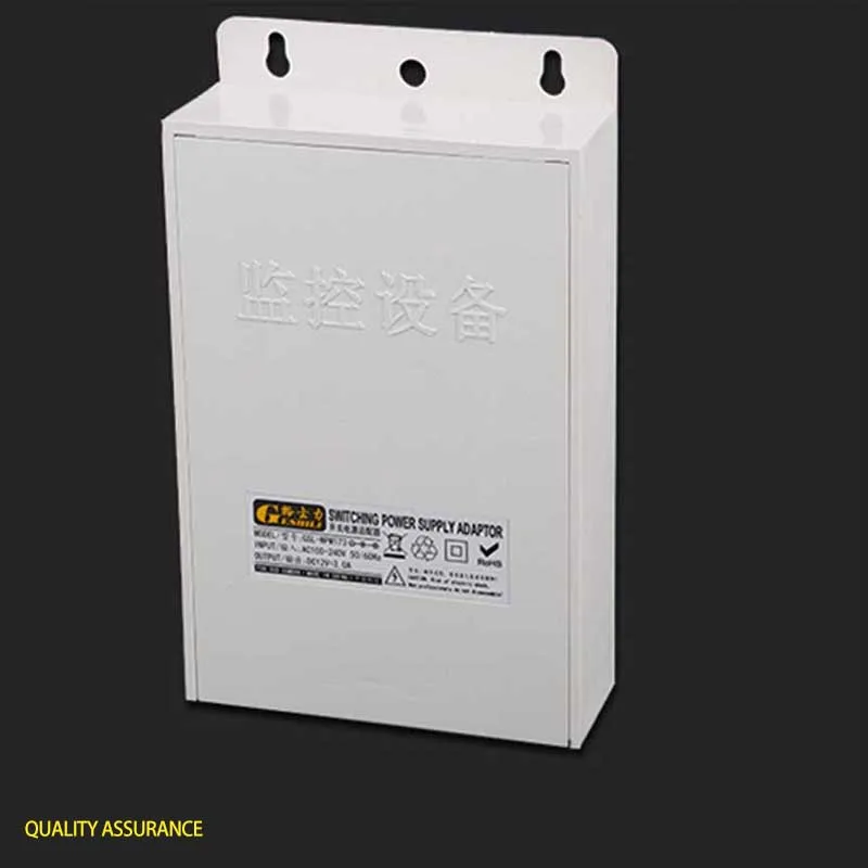 

New Arrived Outdoor Switching Power Adapter Waterproof Rainproof 12V 3A Power Supply Source Adaptor Box for Monitoring Device AA