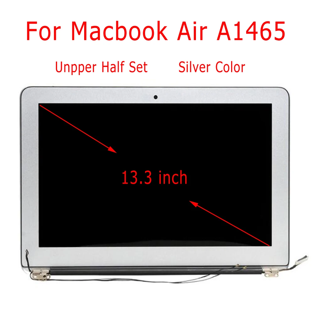 Starde Lcd Sostitutivo Per Macbook Air A1465 Display Lcd Touch Screen Digitizer Assembly Unpper Half Set 13.3"