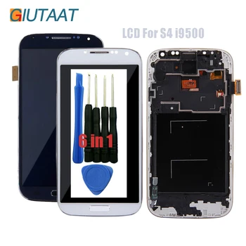 

Assembly for SAMSUNG Galaxy S4 5.0'' LCD Display with Frame GT-i9505 i9500 i9505 i9506 i9515 i337 Touch Screen Digitizer + Tools