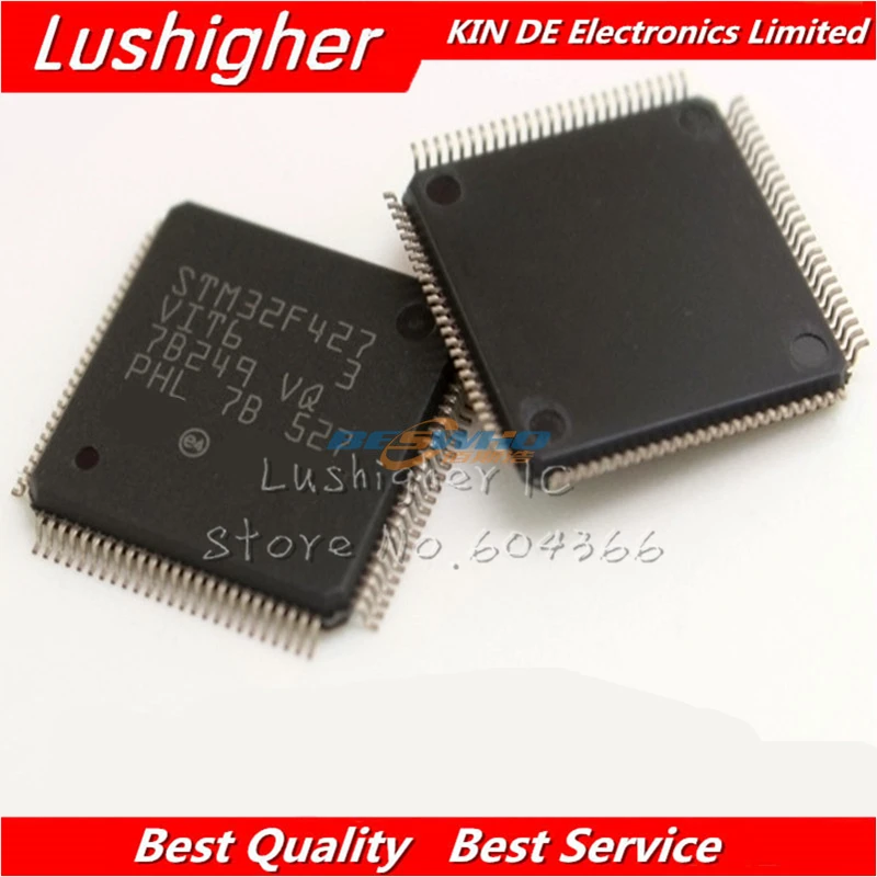 

10PCS~5PCS STM32F427VIT6 STM32F427 LQFP-100 QFP